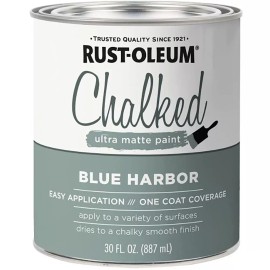 Rust-Oleum 371675 Chalked protective topcoat Ultra Matte BLUE HARBOR 30oz