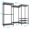 Ulif E13 Heavy Duty Clothes Rack（With 4 Hanger Rods &
