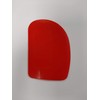 Professional Plastic Dough Scraper Red