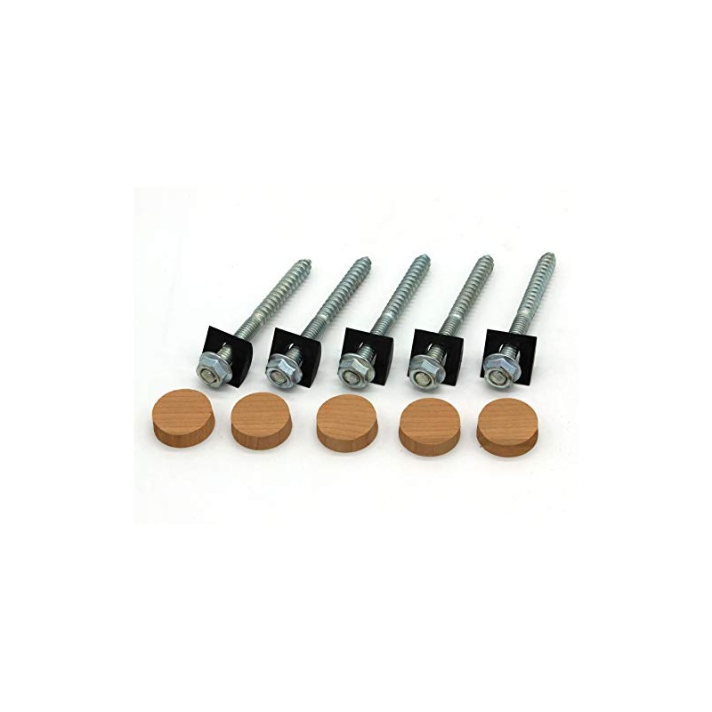 Stair Handrail Bolt Kit - Includes (5) Rail Bolts (3