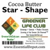Cocoa Butter - Star - Kosher - Raw - Unrefined