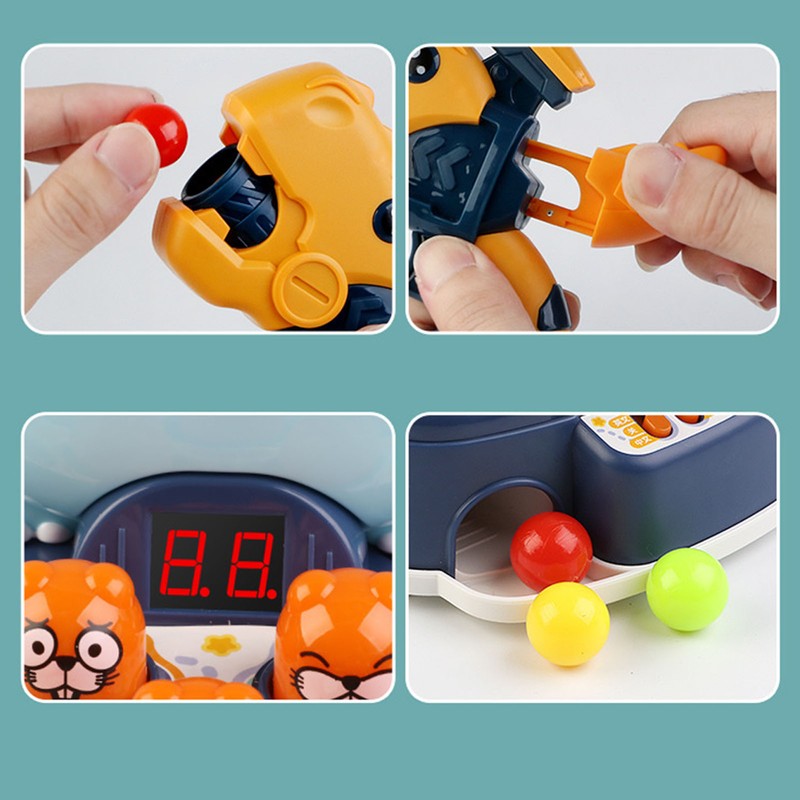 Whack Mole Game Toddler Early Education Multifunctional Pounding Toy for