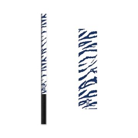 Bohning 5.5" Tiger Print Arrow Wraps, Large, White & Blue Tiger