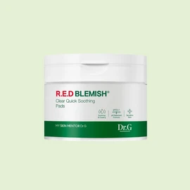 Dr.G Red Blemish Clear Quick Soothing Pack 70 sheets / 닥터지 레드 블레미쉬 클리어 퀵 수딩 팩 70매
