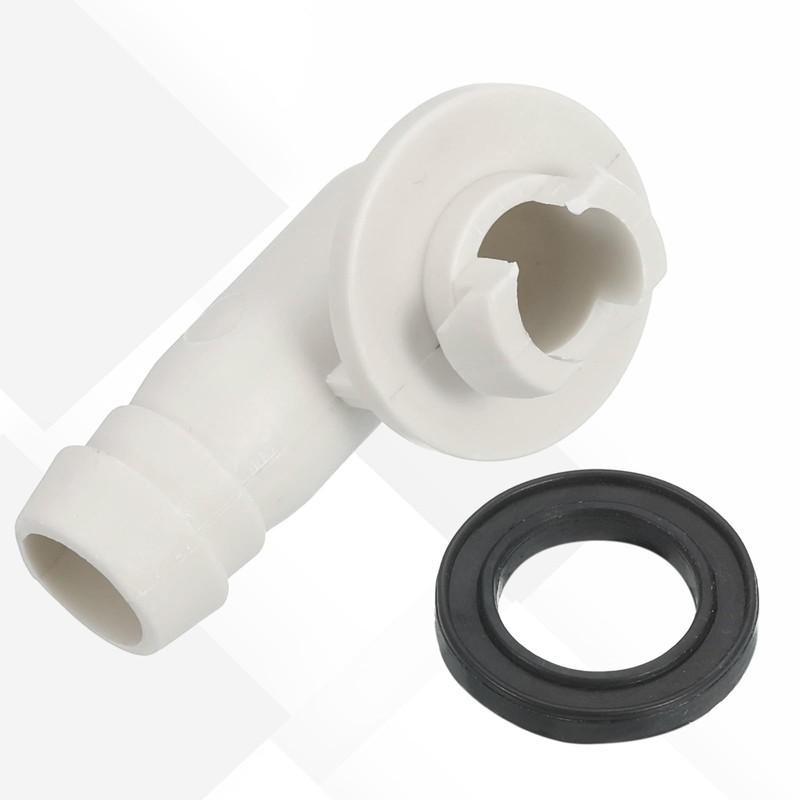 sourcing map 5Pcs Air Conditioner Drain Hose Connectors Elbow Fitting