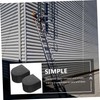 Operitacx 2pcs Ladder Protective Covers Thickened Plastic Caps for Telescopic