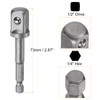 sourcing map Deep 6-Point Impact Socket 1/2" Drive 17mm Metric