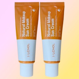 2 Ilenol Fresh Face Cream Tone Up Cream 1.0 Sun Cream / 2개 아이레놀 쌩얼크림 톤업크림 1.0 선크림