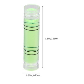 iplusmile Mini Spirit Level - Small Bubble Level, Mini Level Bubble, Spirit Level with High Accuracy 9.5 x 39.5 mm