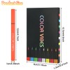 LOPHE Colourful Eyeliner Set, 8 Colours, Wipe and Waterproof Coloured