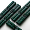 Chopsticks, Reusable Fiberglass Chopsticks for Gift, 5 Pairs Japanese Chinese