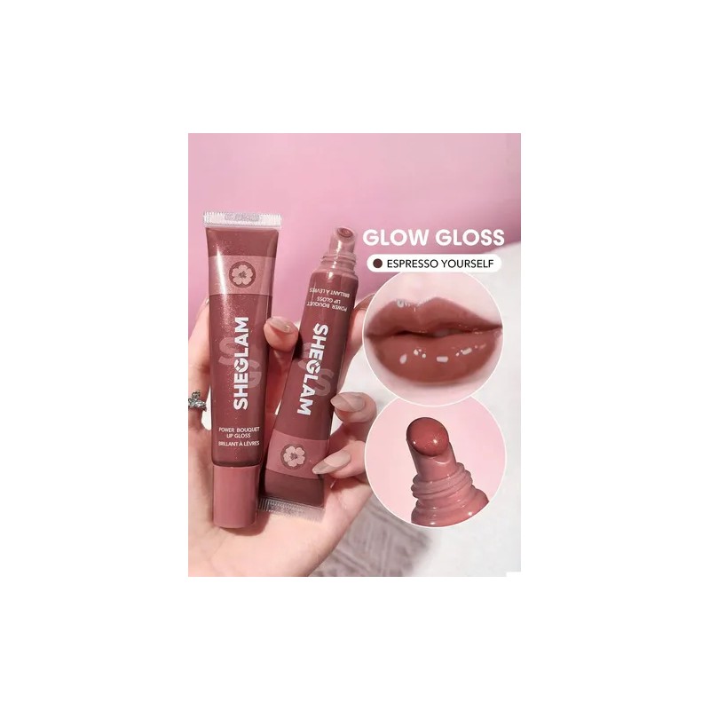 Sheglam Brillo Labial Power Bouquet - Espresso Yourself