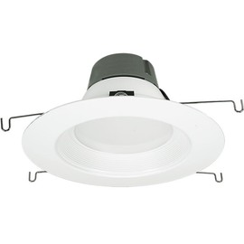 Halco 99742 - DL6FR9/930/LED3 5/6" Downlight Retrofit 9W, Wet Location, Dimmable, 3000K LED Recessed Can Retrofit Kit with 5 6 Inch Recessed Housing