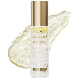 medicube Jelly Mist Serum with Kojic Acid Turmeric | 2-in-1 Daily Facial Spray and Serum | With Vitamin C, Turmeric, Panthenol for Hydrating, Calming Care | Lightweight, Refreshing Mist | 3.38 fl.oz