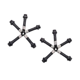 KarParts360 For GMC C1500/2500 1990-1999 Engine Cylinder Head Bolt | Steel | Hex Flanged Bolt | Hex Flanged Head Drive | With Heat Hardened | 0.82 Inches Thread Length