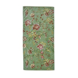 Pip Studio Secret Garden Shower Towel Green 70 x 140 cm (Pack of 1)