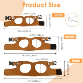 Bearded Dragon Harness and Leash Set - Escape Proof Lizard Reptiles Harness with 9.8 ft Detachable Leash for Reptile Hamster Amphibians and Other Small Pet Animals - 3 Sizes