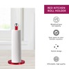 Innoteck Essentials Kitchen Paper Towel Holder - Free-Standing, Stable Base,