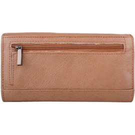 Wye Leather Women's Wallet - Brown -