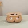 Urban Lifestyle Teapot Warmer Tea Warmer Ceramic (Sand) Tea Oven