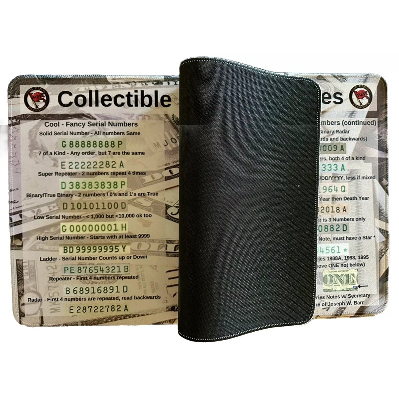 RobFindsTreasure 11" X 17" Collectible Bills Hunting Mat - Rubber