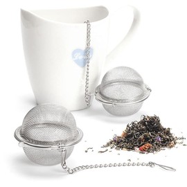Stainless Steel Mesh Tea Ball, Extra Fine Mesh Tea Infuser for Loose Leaf Tea, Tea Strainers Tea Infuser Strainer Filters for Tea 3piece set