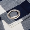 Lorraine Home Fashions 09570-84-00220 NAVY Courtyard Grommet Window Curtain Panel,