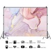 AOFOTO 7x5ft Polyester Pink Marble Backdrop Marble Texture Stone Abstract