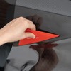NEWISHTOOL 5-Pack Window Tint Tools Triangle Squeegee, 80A Hardness Multi-Edge