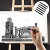 Helweet Pressed Charcoal Set, Sketch Charcoal Pencils, Charcoal Pencils in