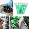 100 PCS Professional Cleaning Swab Sticks,Square Lint Swab,for Camera, Lab,Inkjet