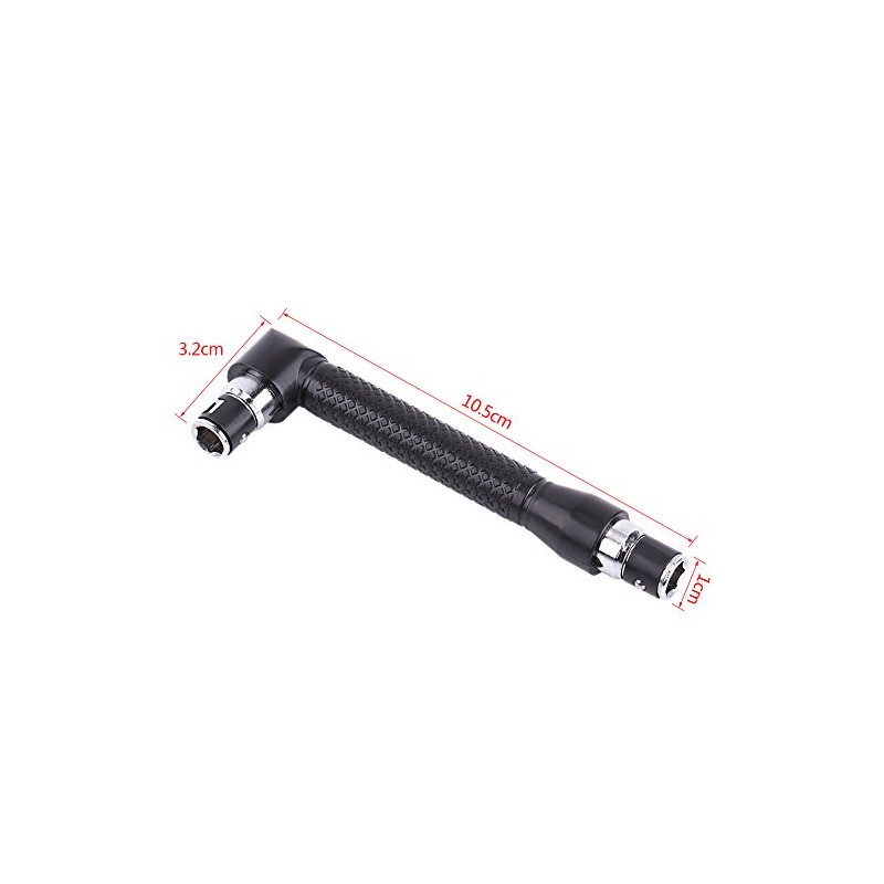 Socket Wrenches, L-Shape Socket Wrench Set, 90 Degree Angled Screwdriver