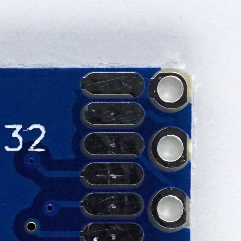 ESP-WROOM-32 Compact Pitch Conversion Board