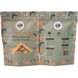 Himalayan Munchies Himalayan Dog Chews, No Rawhide, Long Lasting, Naturally Healthy Treats, Oder Free (Large, 3 Count)