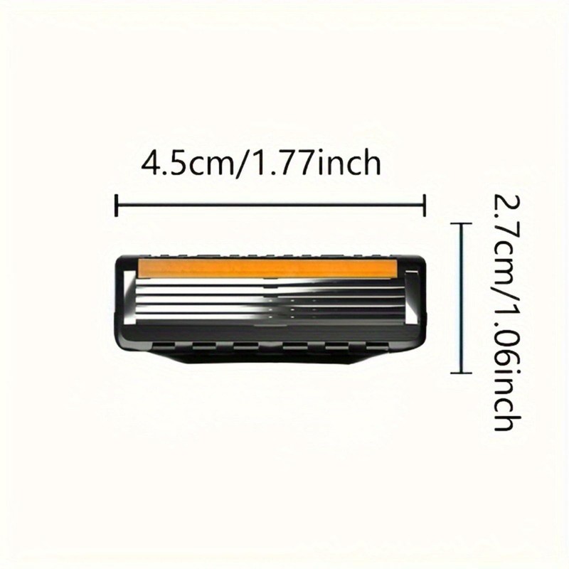 Men's Razor with 5 Layer Ultra Thin Blades for Pressure