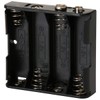 Parts Express Battery Holder for (4) AA with Standard Snap
