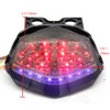 Motorcycle LED Rear Tail Light for Kawasaki Ninja250 Ninja250R 2008-2012