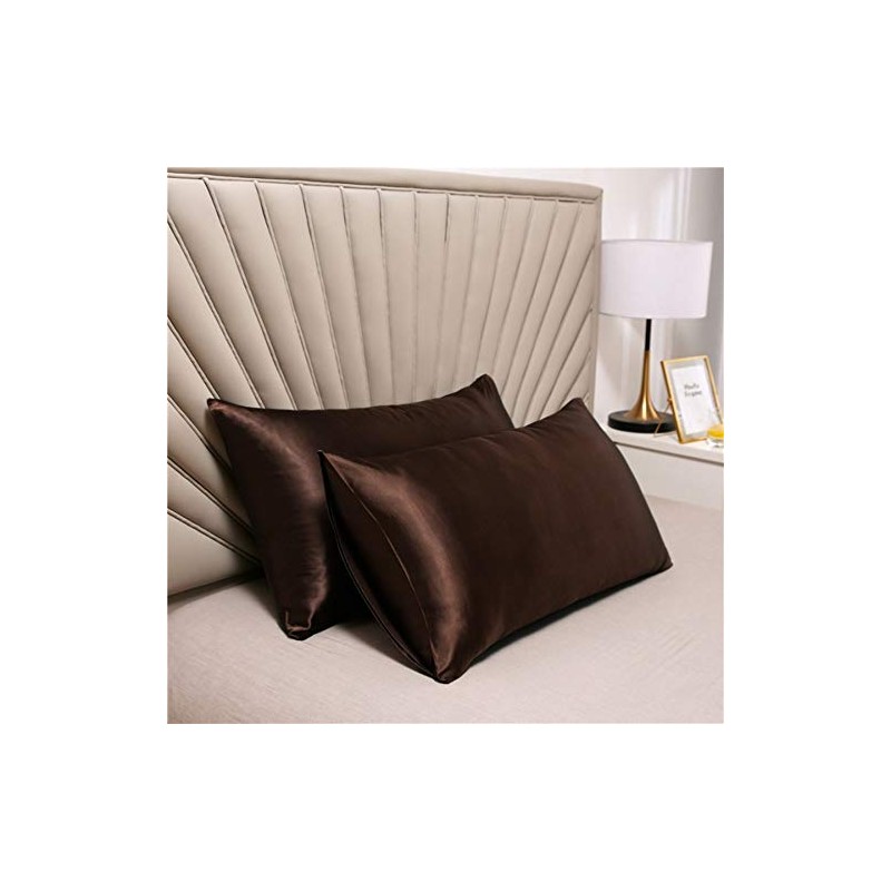 Silky satin PillowCases - 2 Packs 50 X 75 C