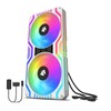 AsiaHorse 2-in-1 PC Case Fan, 2 x 120 mm ARGB