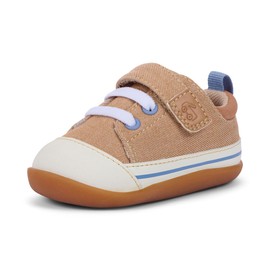 See Kai Run Stevie Mini - First Walker Shoe for Infants, Khaki, Infant 5