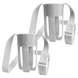 WALLFID Water bottle holder with carrying strap, premium compatibility for 10 to 40 ounce bottles, child-friendly design, compatible with Contigo and Zak, and more - perfect for hiking (grey, 2