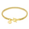 KRKC & CO Women's Bracelet, Venetian Chain, Mantel Bracelet, Width