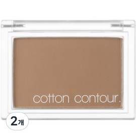 Missha Cotton Contour Pact Shading 4g, Sugar Toast, 2 pcs / 미샤 코튼 컨투어 팩트 셰이딩 4g, 슈가 토스트, 2개