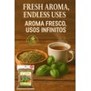 Albahaca Seca para Té y Condimento(Dried Basil Leaves – 4