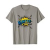 Auntie & Superhero - Comic Book Style T-Shirt