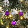 Christmas Concepts® Pack of 25-25mm Mini Christmas Tree Baubles -