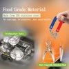 Fish Bone Pliers/Tweezers 304 Food Grade Stainless Steel Deboning Tool