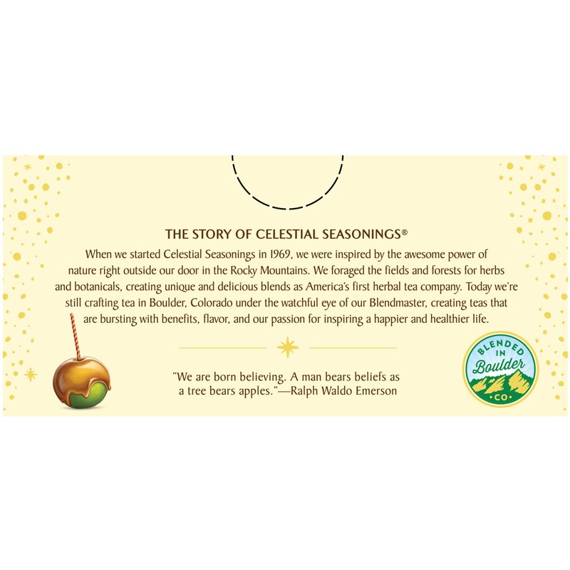 Celestial Seasonings Herbal Tea, Caramel Apple Dream, 18 Count (Pack