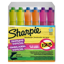 Sharpie Caja de Resaltadores 12 Colores Surtidos
