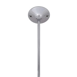 48" Shower Rod Ceiling Support - Polished Chrome